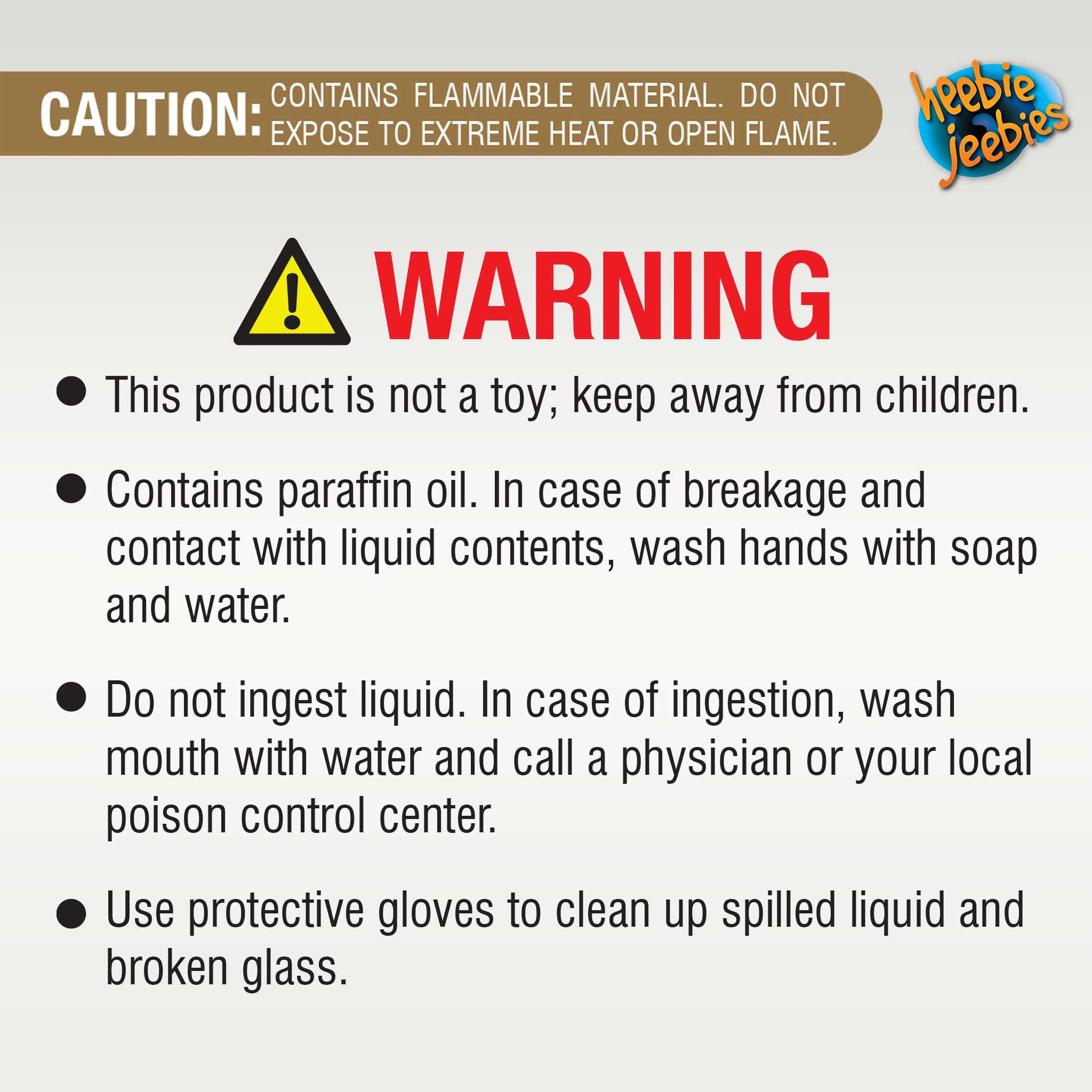 Heebie Jeebies Mini Galileo Thermometer