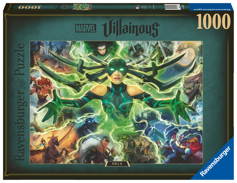 Ravensburger Marvel Villainous Hela 1000 Piece - Toyworld Australia