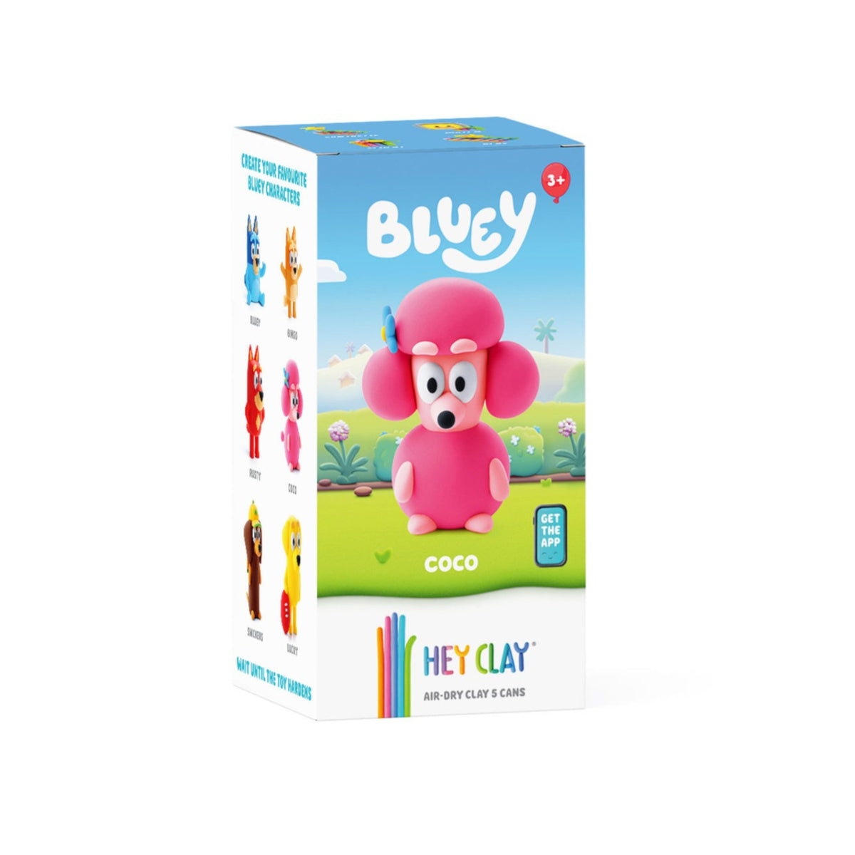 Hey Clay Bluey Coco 5 Cans
