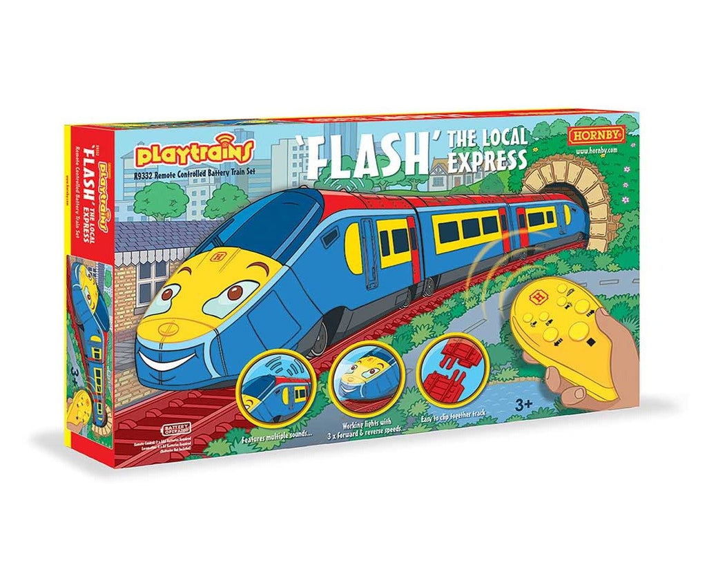 HORNBY FLASH THE LOCAL EXPRESS TRAIN SET