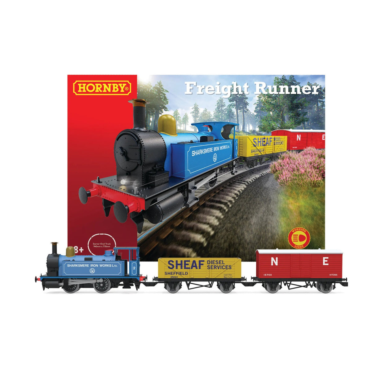 Hornby Mains Freight Runner Train Set