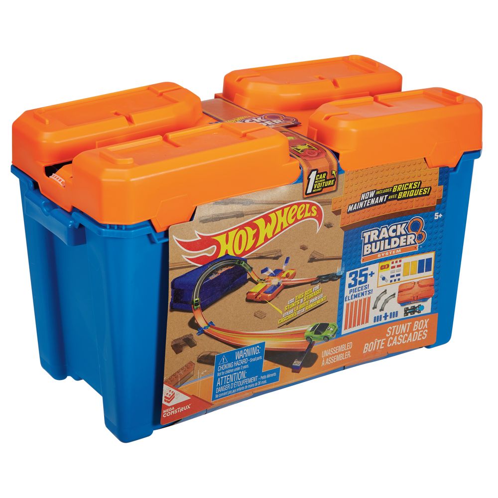 hot wheels power boost box Repacking the Track Builder Unlimited Additional sets sold separately Hot Wheels Track Builder Unlimited