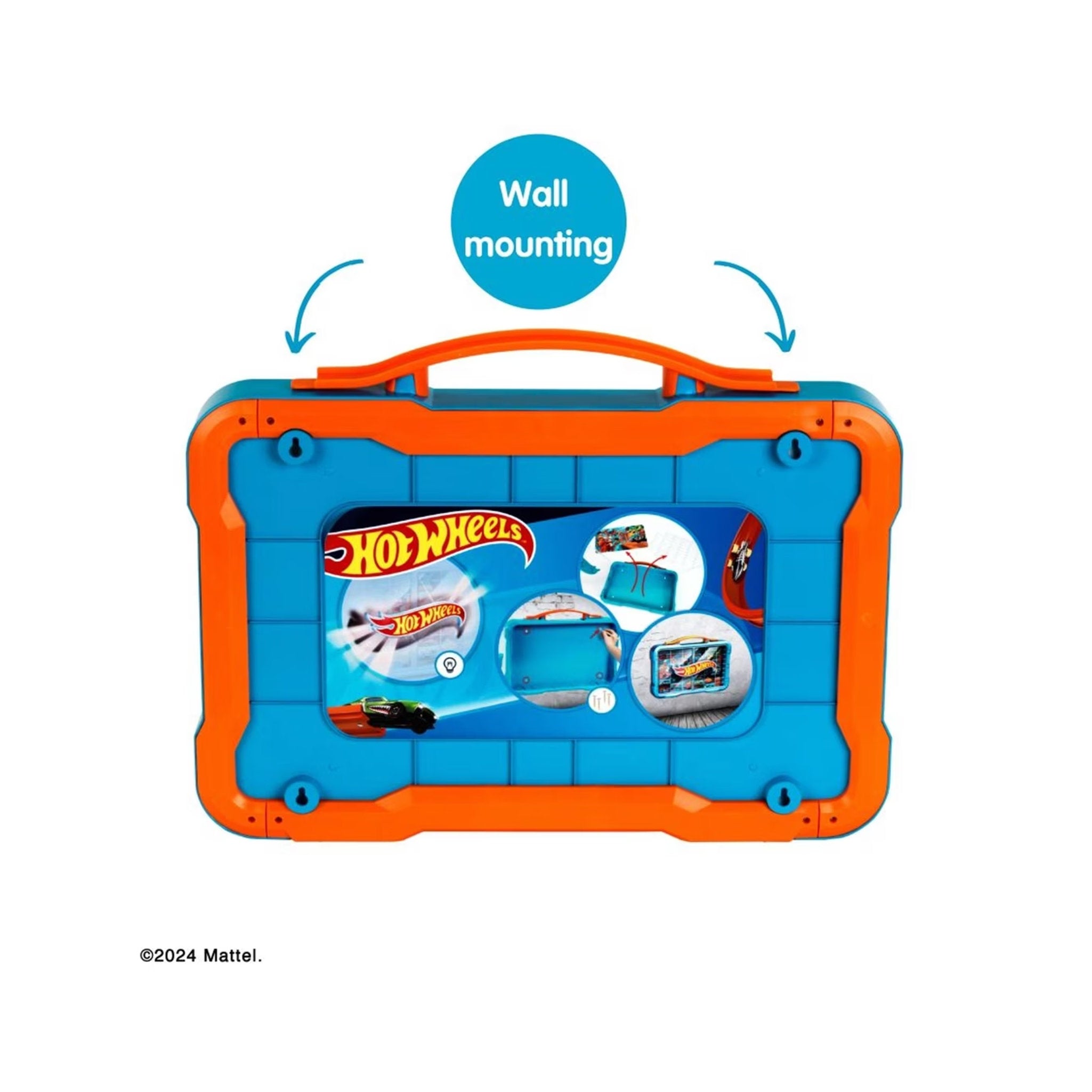 Hot Wheels 54-Car Collection Carry Case With Illuminated Logo