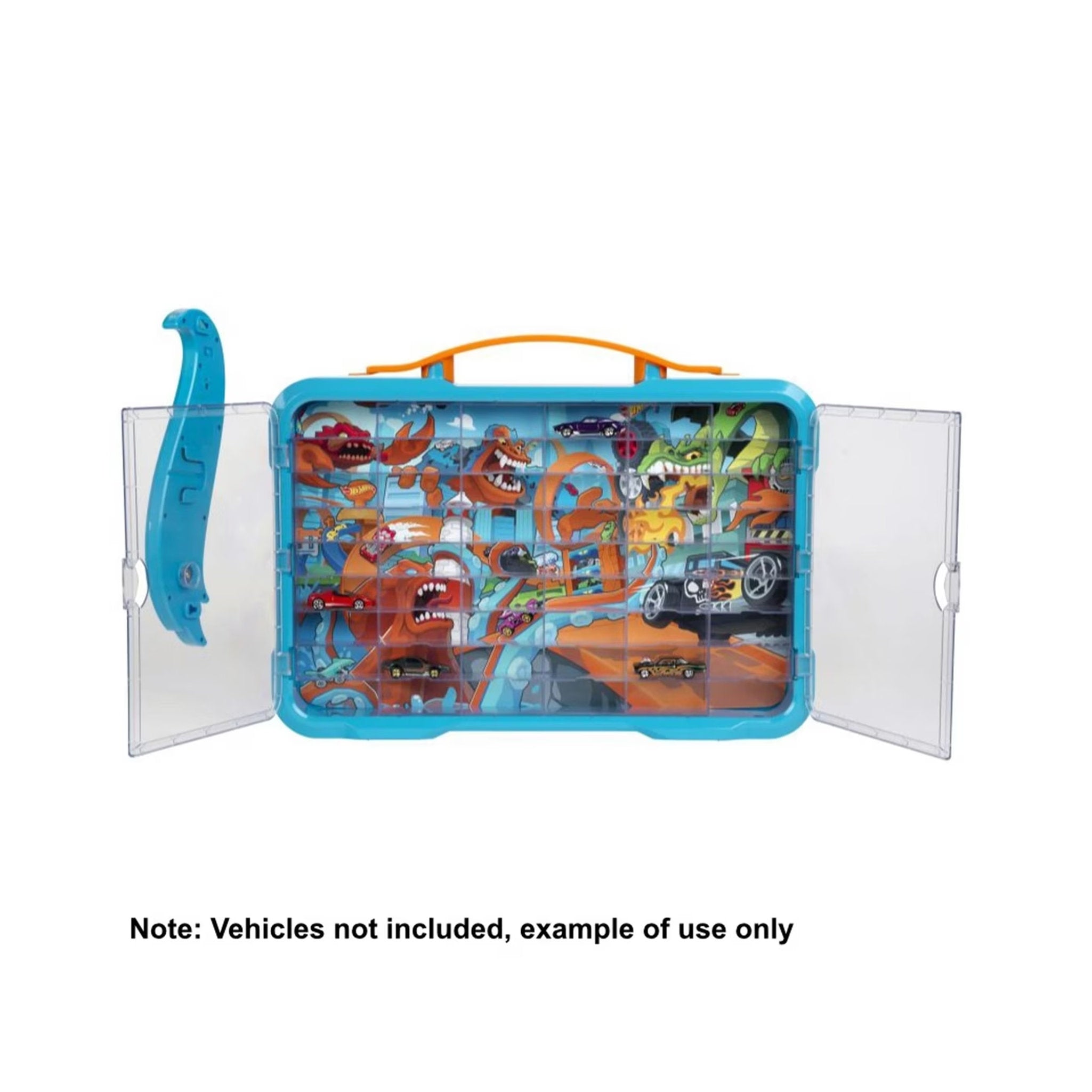 Hot Wheels 54-Car Collection Carry Case With Illuminated Logo