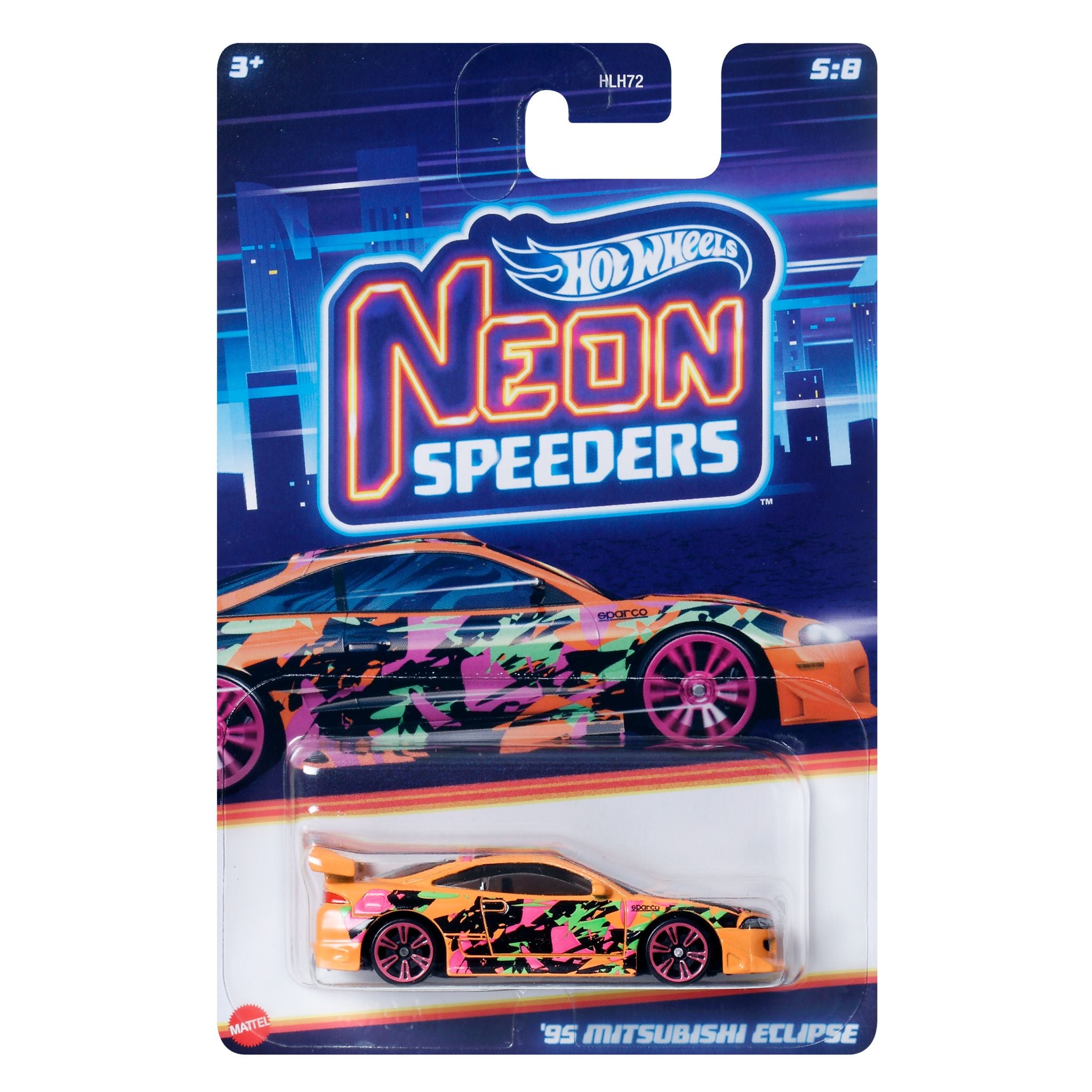 Hot Wheels Neon Speeders Assorted