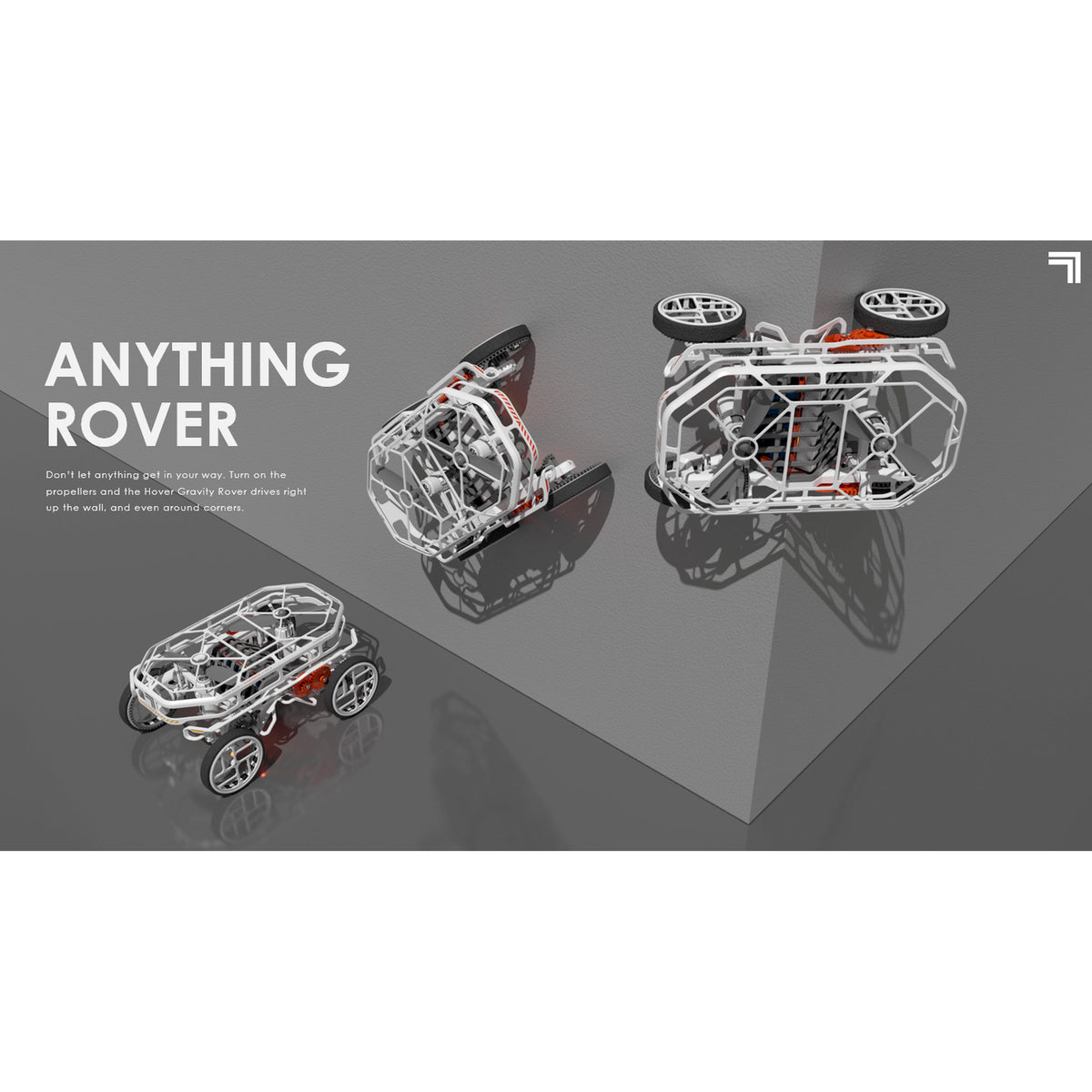 Sharper Image RC Gravity Rover Hover Craft