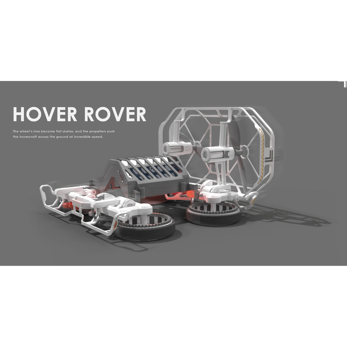 Sharper Image RC Gravity Rover Hover Craft