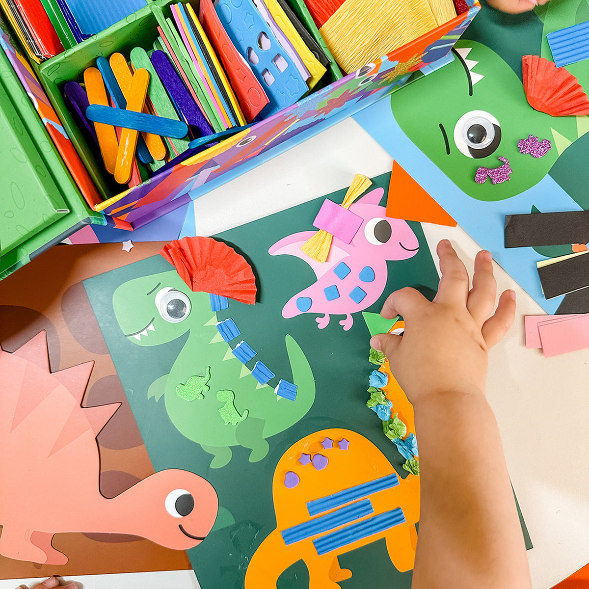 My Creative Box - Dinosaur Collage Activity Box