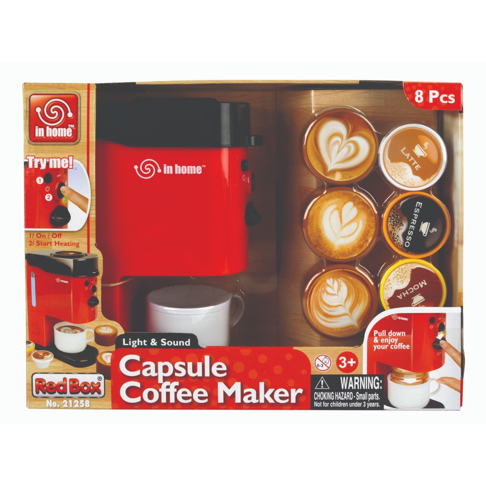 In Home Lights & Sounds Capsule Coffee Maker