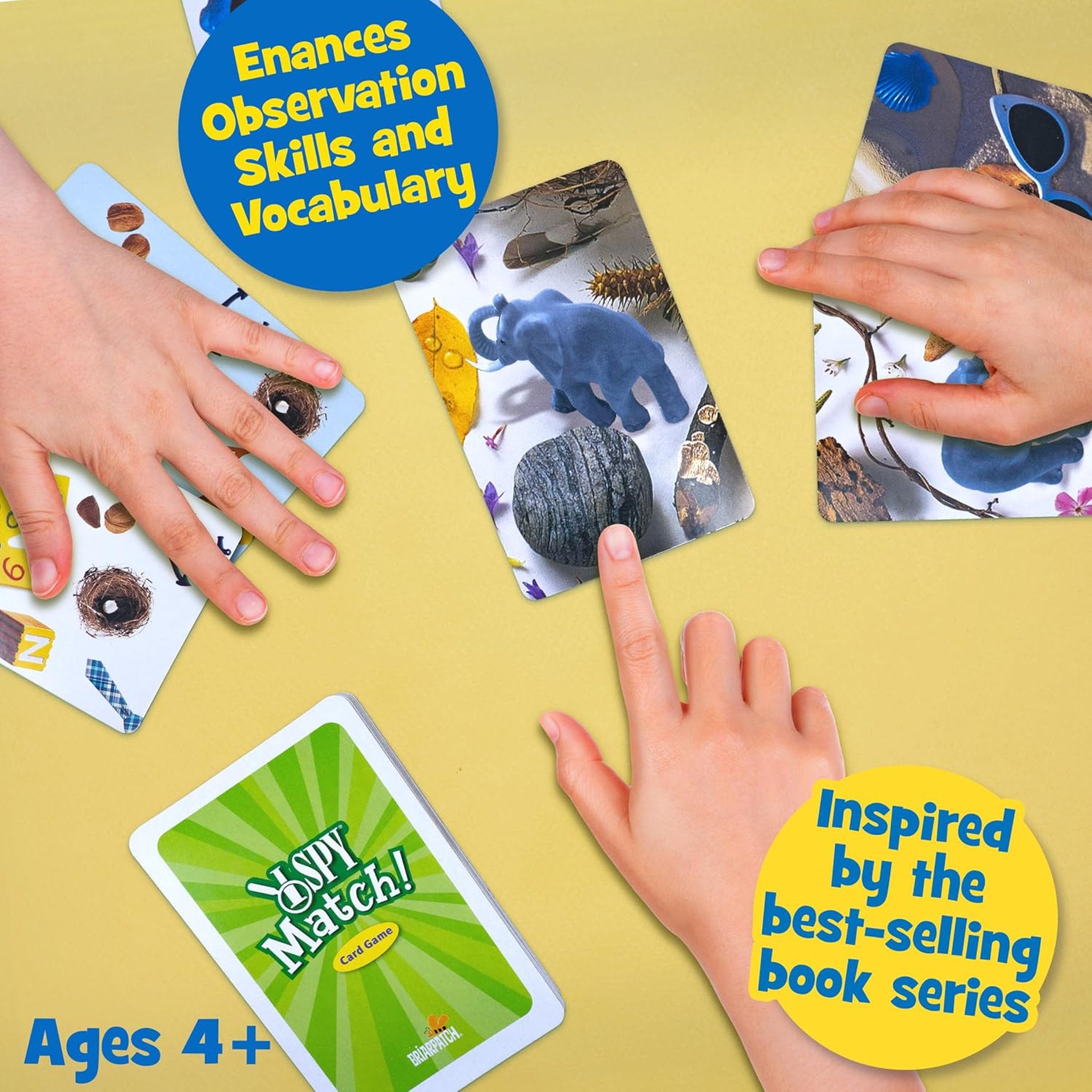 I Spy Jumbo Card Game - Match