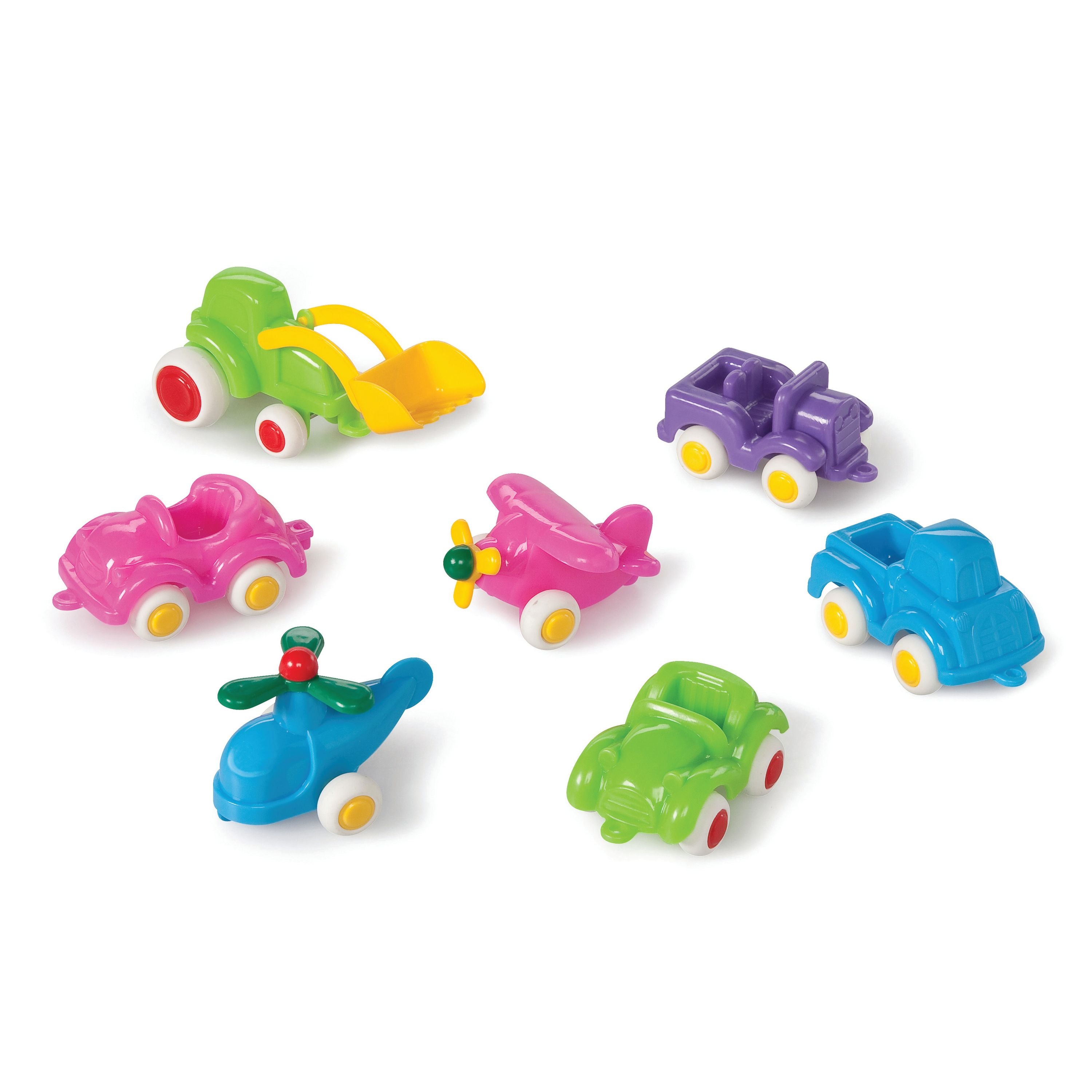Viking Toys Mini Chubbies Vehicles Pastel Colours Assorted Styles