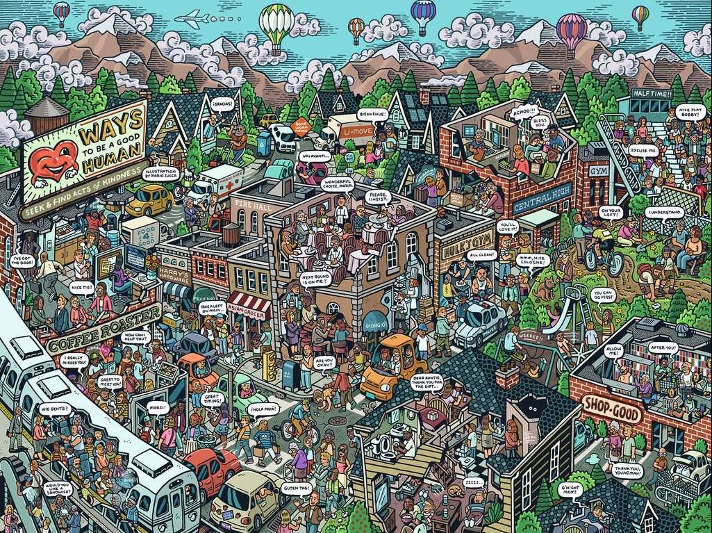 Ravensburger Acts Of Kindness 750 Piece - Toyworld Australia