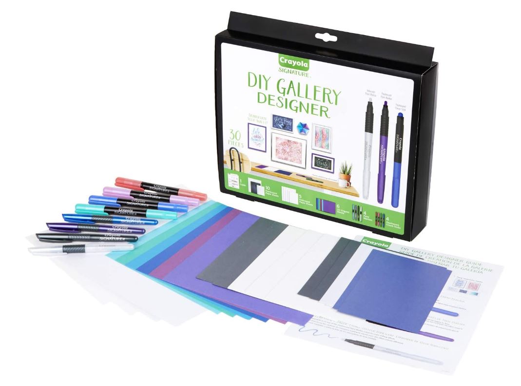 Crayola Signature Diy Gallery Designer Kit
