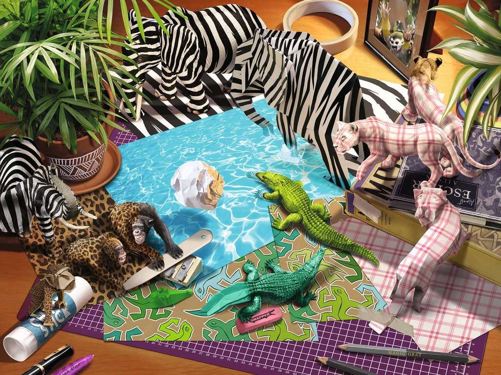 Ravensburger Origami Adventure 1500 Piece