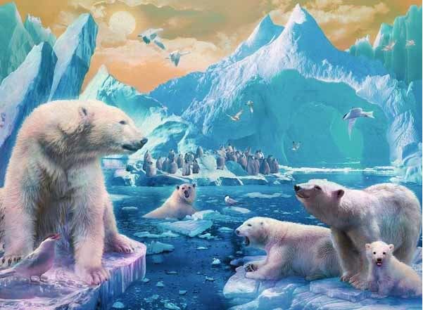 Ravensburger Polar Bear Kingdom 300 Piece