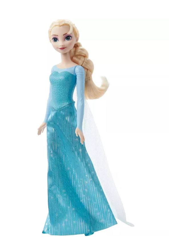 Disney Frozen Core Fashion Doll Elsa In Teal Dress