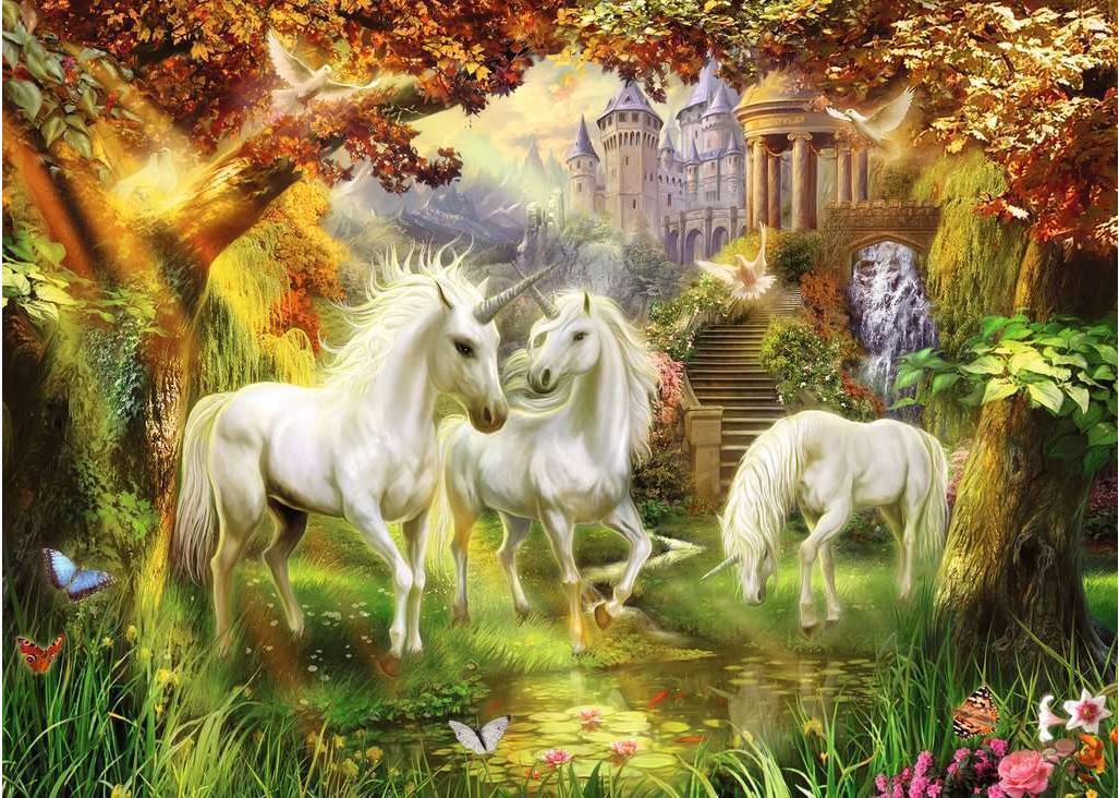 Ravensburger Unicorns In The Forest 1000 Piece