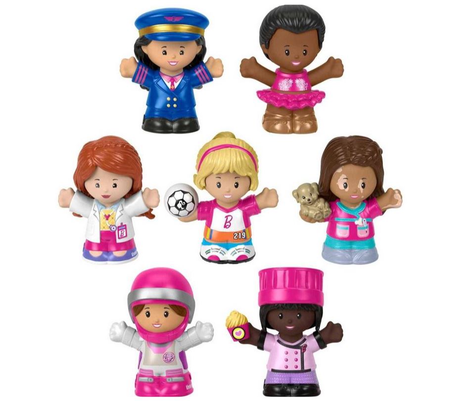 Fisher-Price Little People Barbie You Can Be Anything Figure Pack
