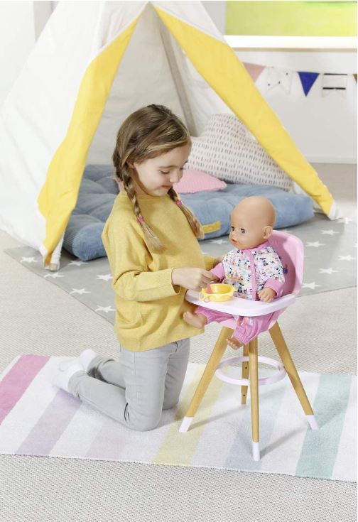 BABY Born High Chair - Toyworld Australia