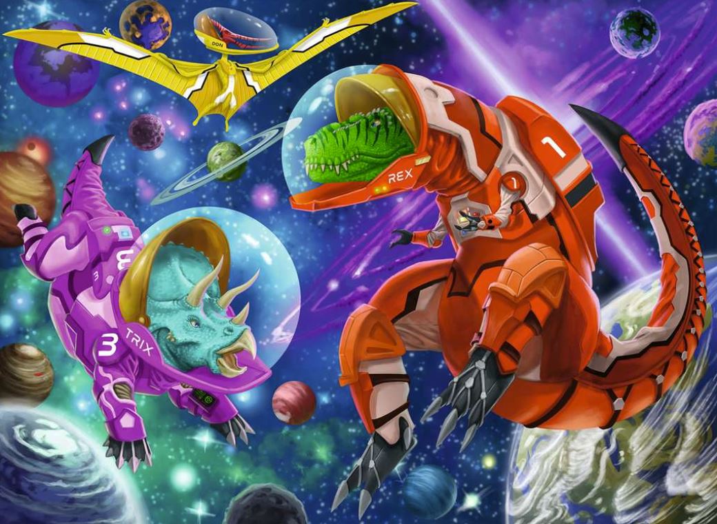 Ravensburger Space Dinosaurs 200 Piece