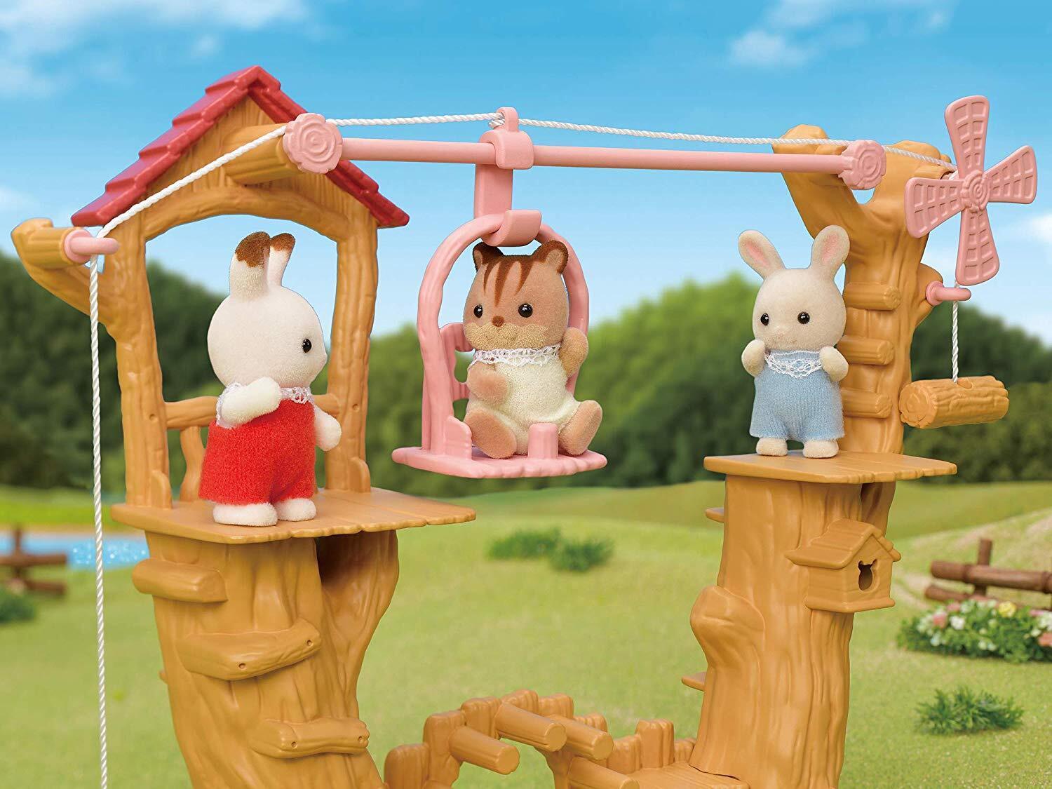 Sylvanian Families Baby Ropeway Park - Toyworld Australia