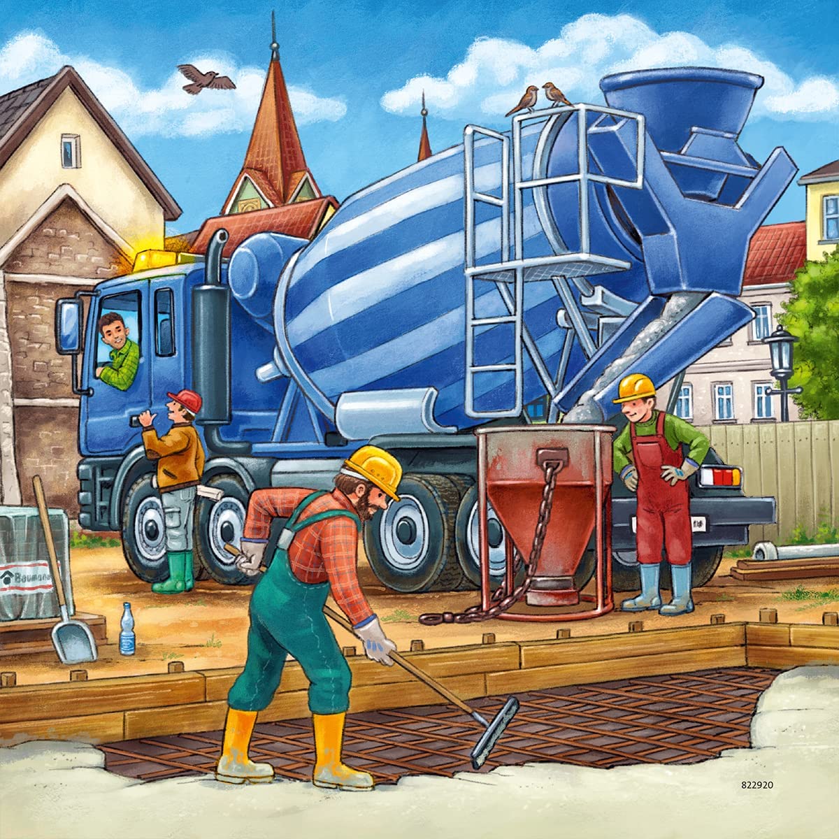 Ravensburger Construction Vehicle 3x49 Piece - Toyworld Australia