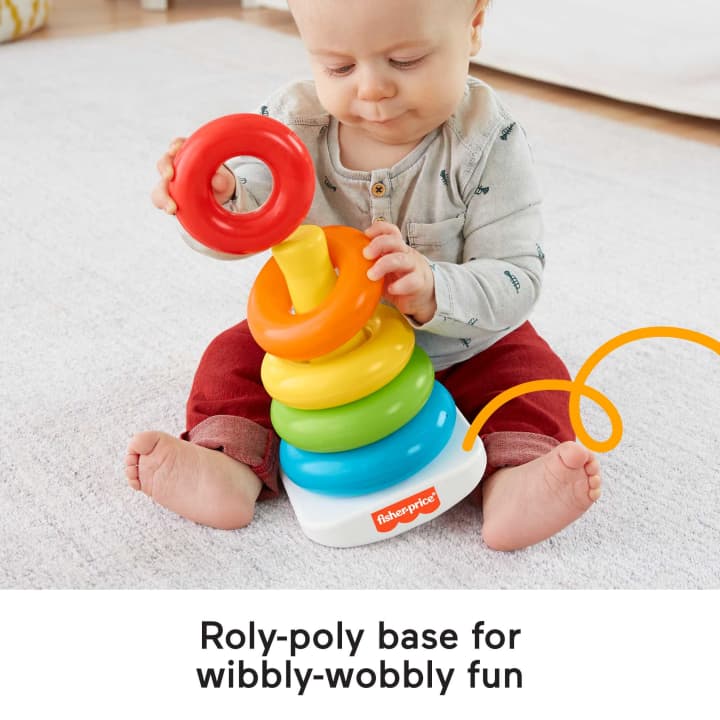 Fisher-Price Baby's First Rock-A-Stack