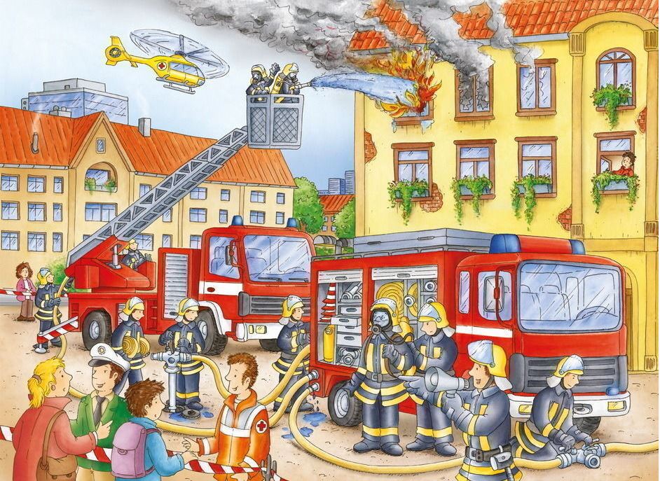 Ravensburger Fire Brigade 100 Piece