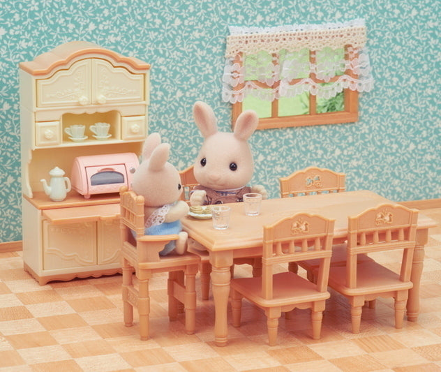 Sylvanian Families Dining Room Accessories Set