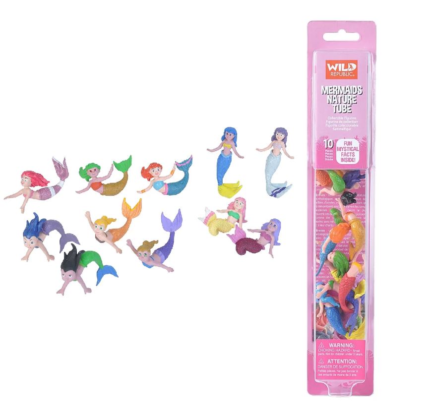 Wild Republic Nature Tube Mermaids - Toyworld Australia