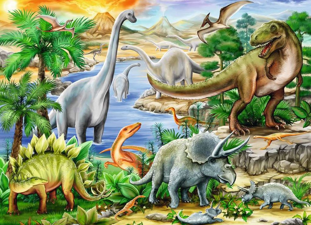 Ravensburger Prehistoric Life 60 Piece - Toyworld Australia