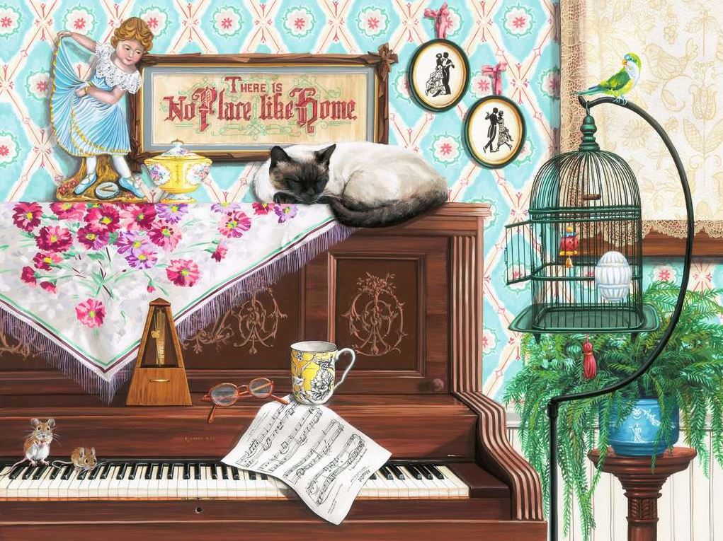 Ravensburger Piano Cat 750 Piece - Toyworld Australia