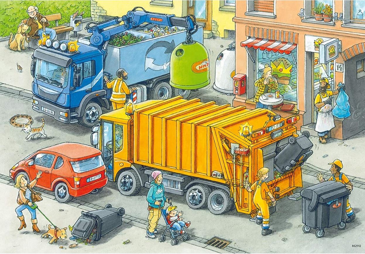 Ravensburger Working Trucks 2x24 Piece