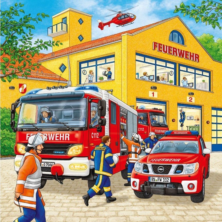 Ravensburger Fire Brigade Run 3x49 Piece