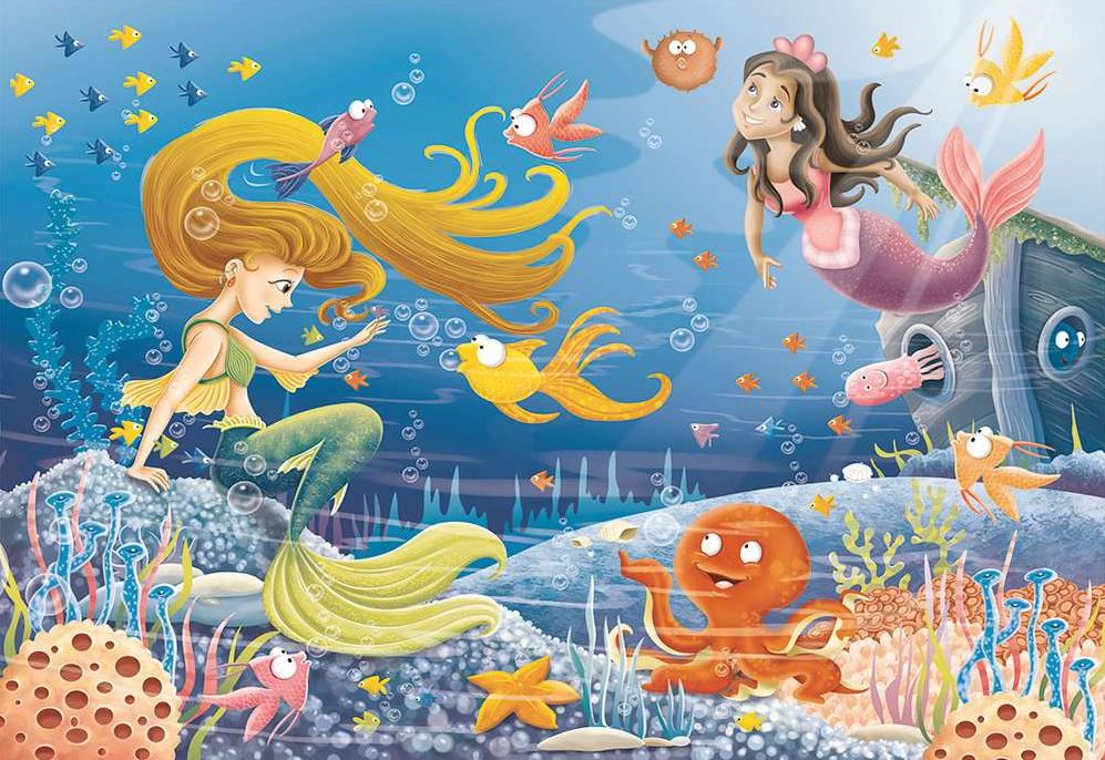 Ravensburger Mermaid Tales 60 Piece - Toyworld Australia