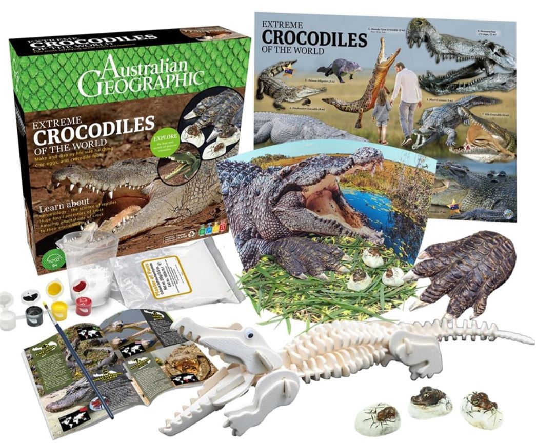 Australian Geographic Australian Geographic: Extreme Crocodiles Of The World