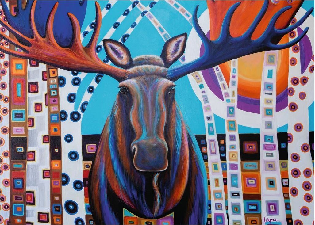 Ravensburger Winter Moose 1000 Piece - Toyworld Australia