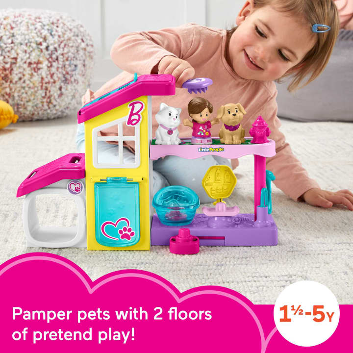 Fisher-Price Little People Barbie Play And Care Pet Spa – Toyworld