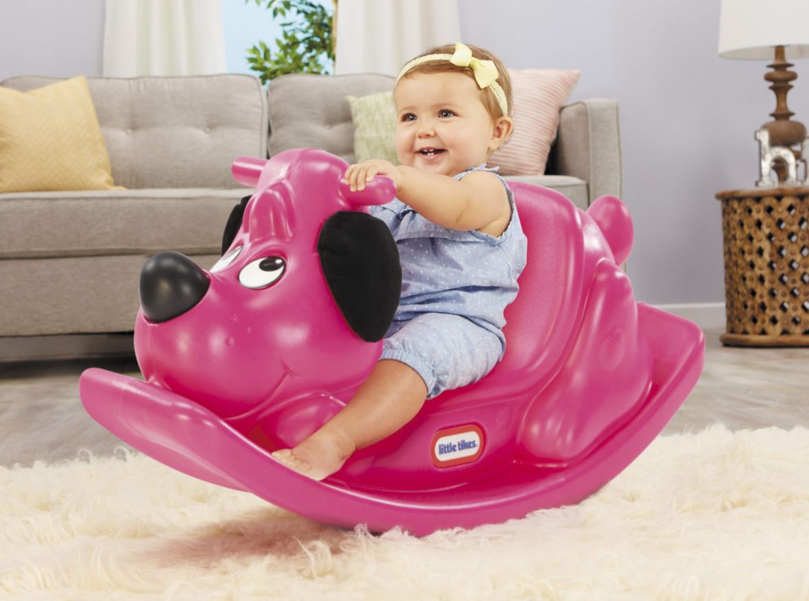 Little Tikes Rockin Puppy Magenta  Rocker