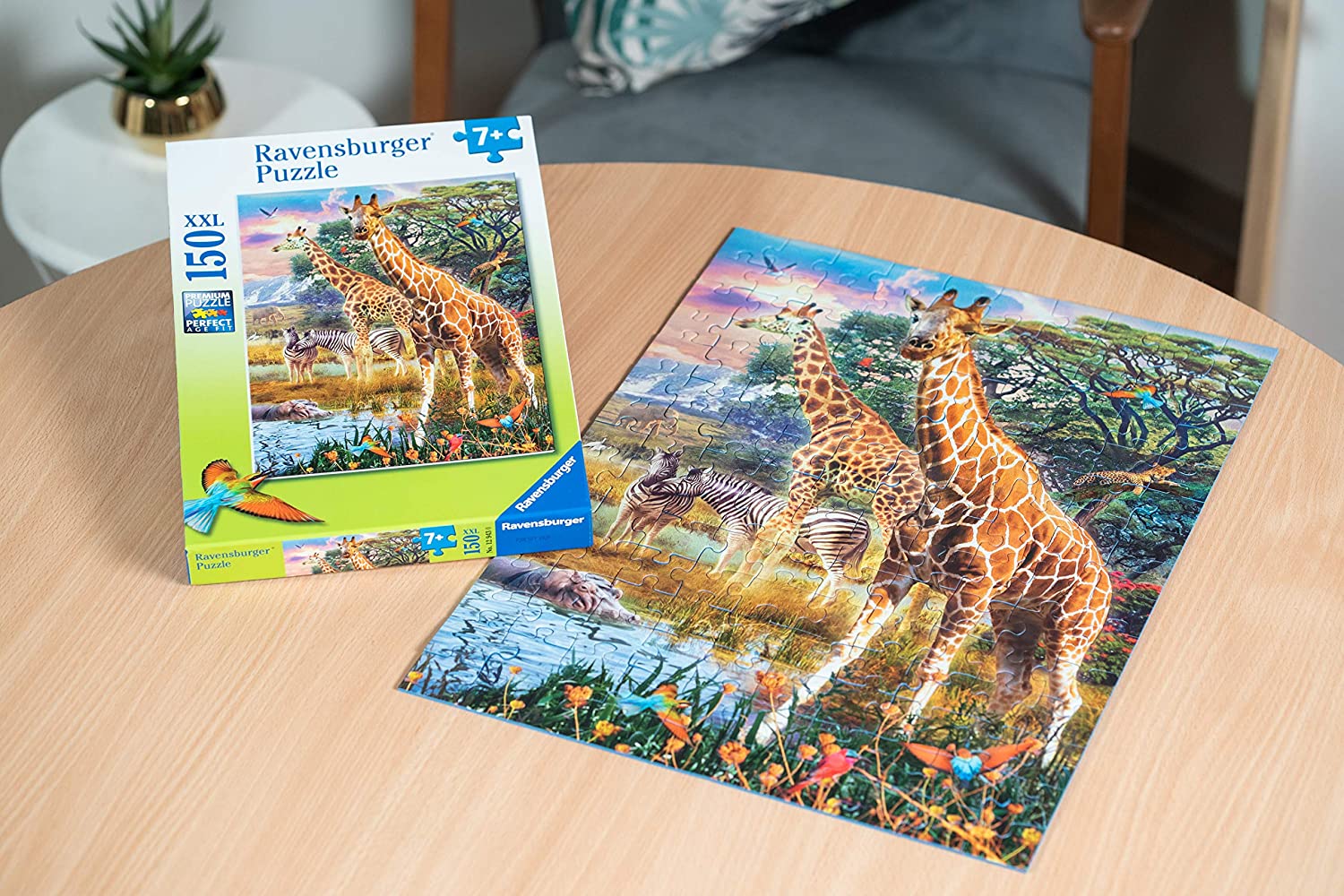 Ravensburger Giraffes In Africa 150 Piece