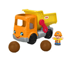FISHER-PRICE LITTLE PEOPLE LARGE VEHICLE WORK TOGETHER DUMP TRUCK