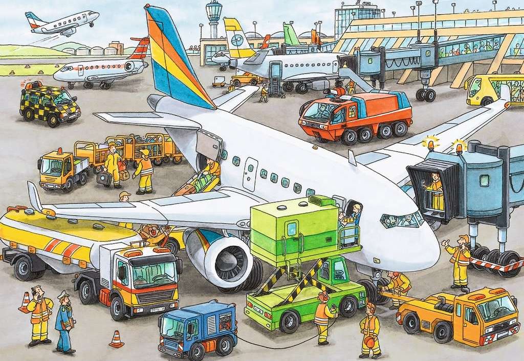 Ravensburger Busy Airport 35 Piece