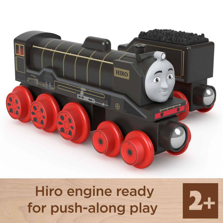 Fisher-Price Thomas & Friends Wooden Railway Hiro Engine & Coal-Car