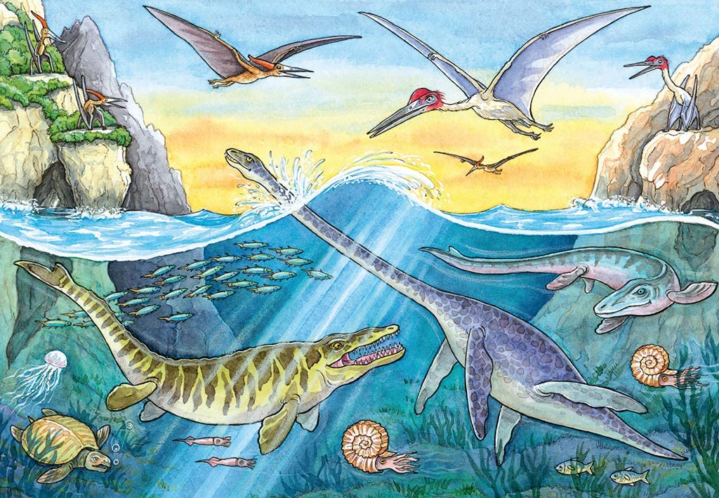 Ravensburger Dinosaurs Of Land And Sea 2x24 Piece