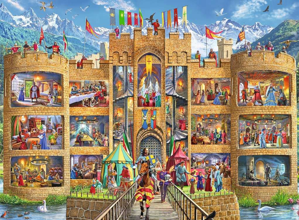 Ravensburger Cutaway Castle 150 Piece
