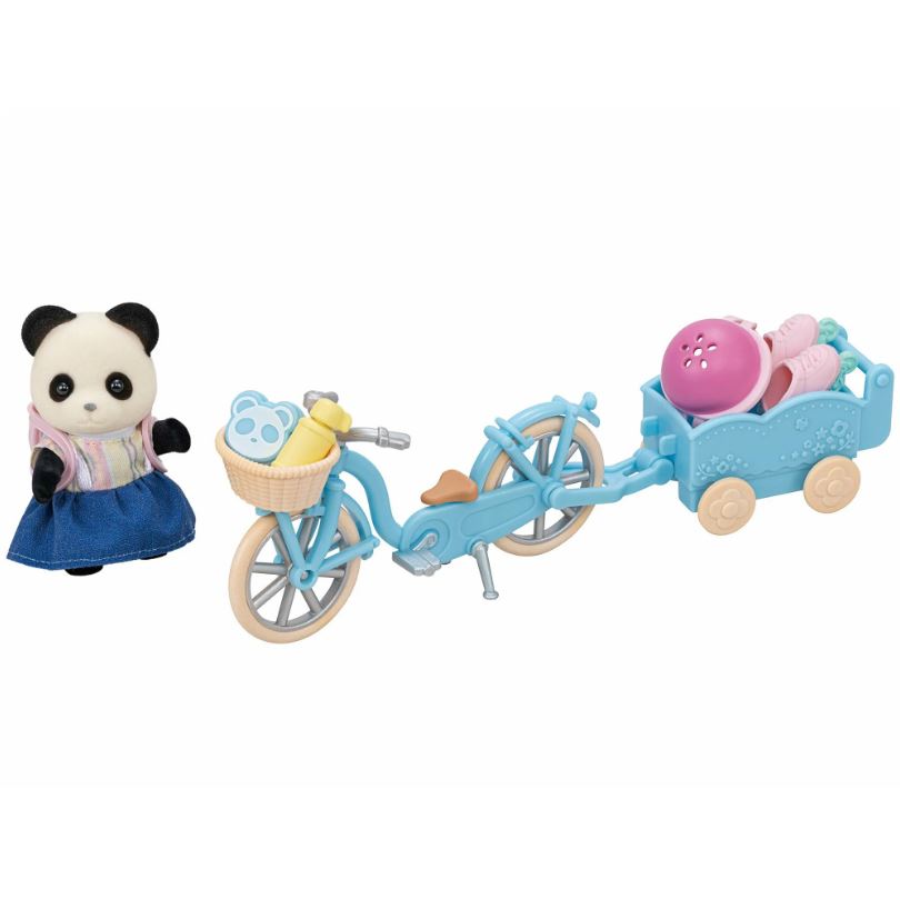 Sylvanian Families Cycle & Skate Accessories Set - Panda Girl - Toyworld Australia