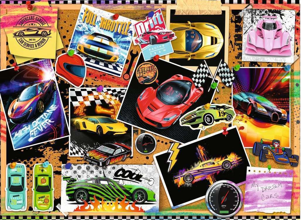 Ravensburger Dream Cars! 100 Piece