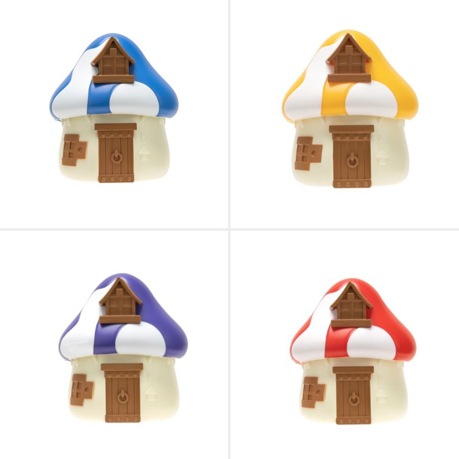 The Smurfs Mystery Mushroom Houses Assorted Styles