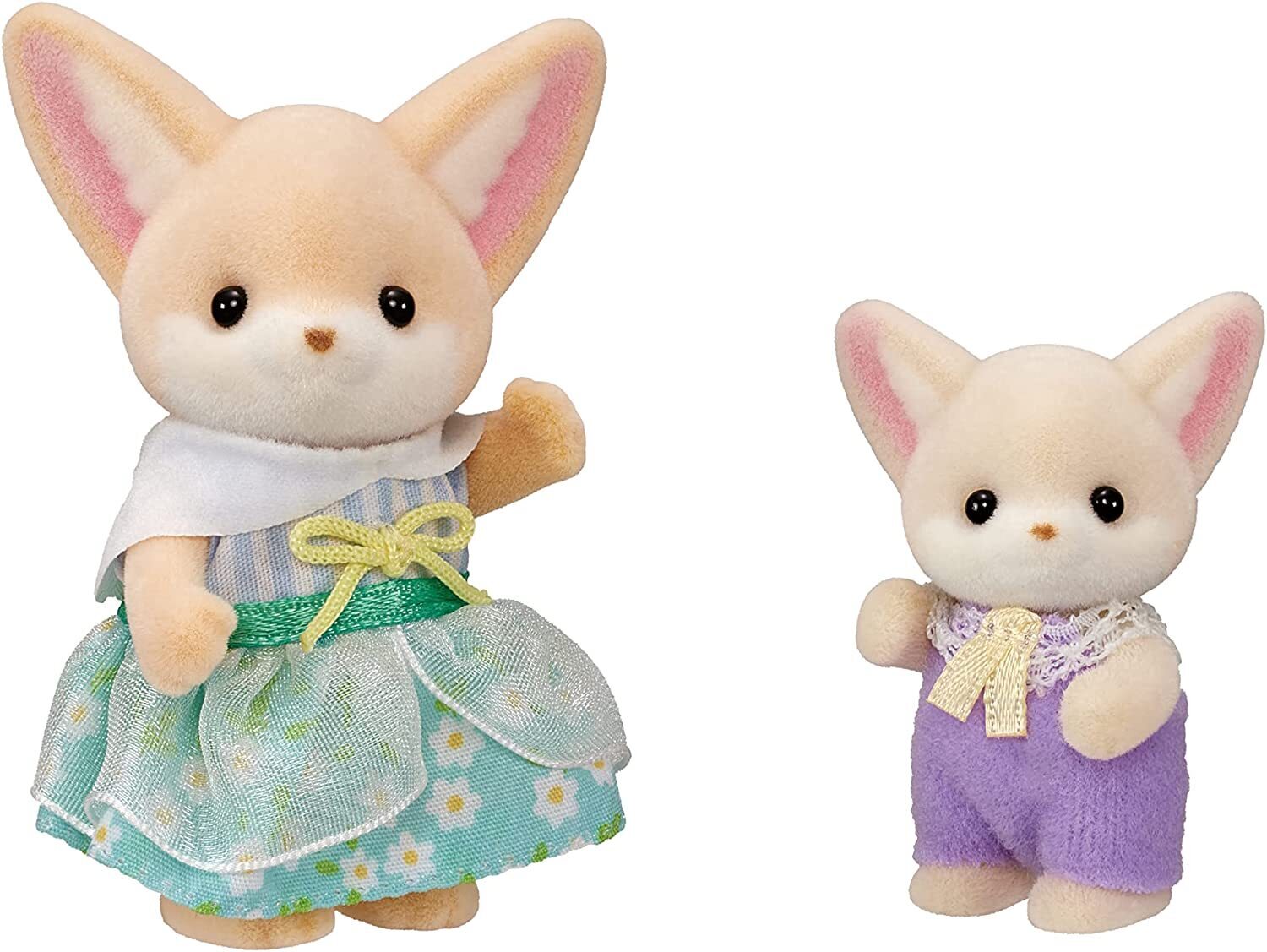 Sylvanian Families Sunny Picnic Set - Fennec Fox Sister & Baby - Toyworld Australia