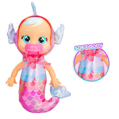 CRY BABIES TINY CUDDLES MERMAIDS DOLL - DELPHINE